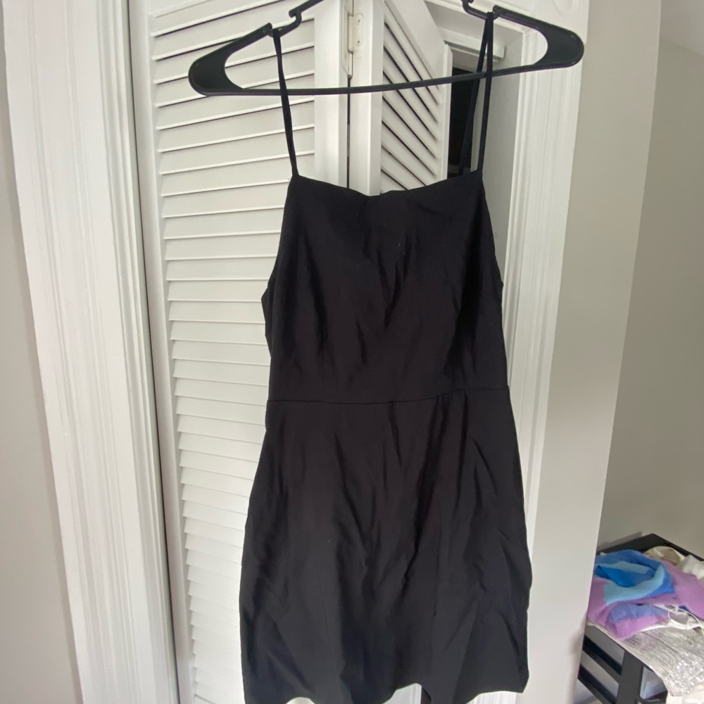 Vintage black mini dress